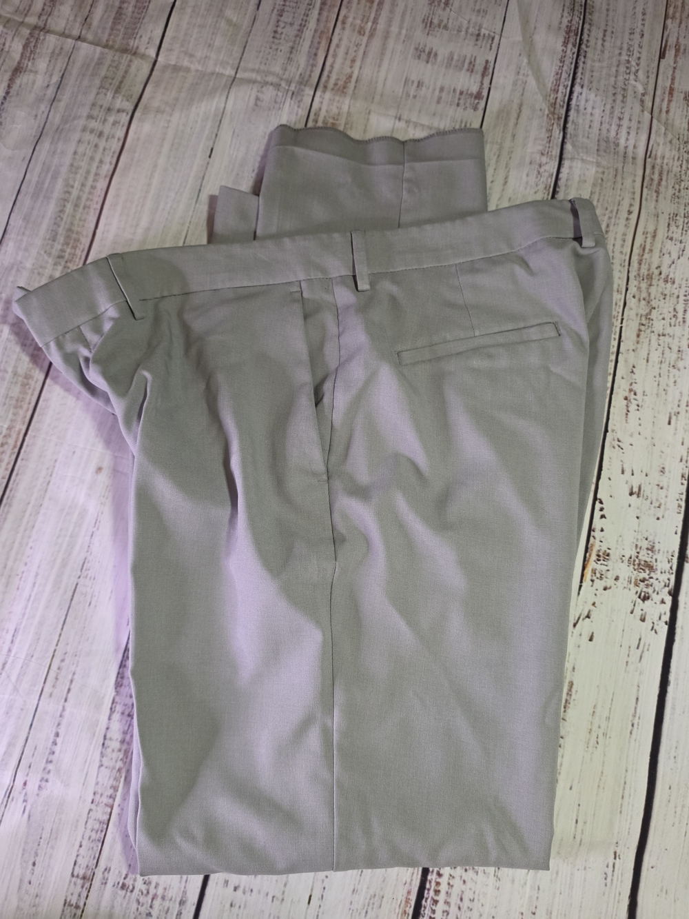 Kenneth Cole Reaction Light Gray Men's Dress Pants